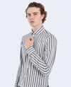 Paul & Shark - Chemise manches longues rayée Performance - J Fit - LE CAPITAINE D'A BORD