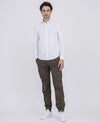 Paul & Shark - Chemise manches longues unie Performance - J Fit - LE CAPITAINE D'A BORD