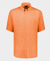 Paul & Shark - Chemise unie de lin manches courtes - LE CAPITAINE D'A BORD