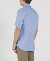 Paul & Shark - Chemise unie de lin manches courtes (plusieurs couleurs disponibles) - LE CAPITAINE D'A BORD