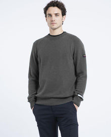  Paul & Shark - Col rond chiné RE-CASHMERE - LE CAPITAINE D'A BORD