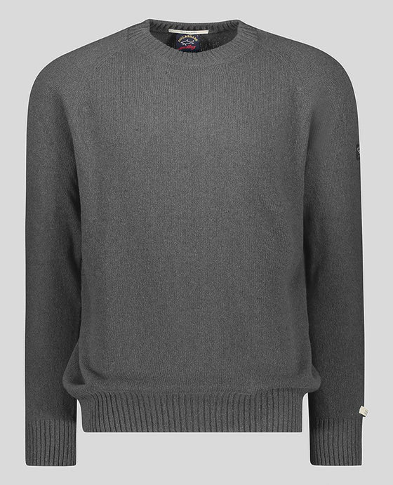 Paul & Shark - Col rond chiné RE-CASHMERE - LE CAPITAINE D'A BORD