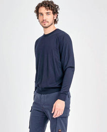  Paul & Shark - Col rond de laine mérinos extra fine Summer Wool - LE CAPITAINE D'A BORD
