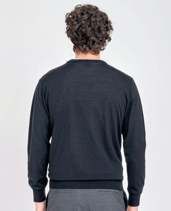Paul & Shark - Col rond de laine mérinos extra fine Summer Wool - LE CAPITAINE D'A BORD