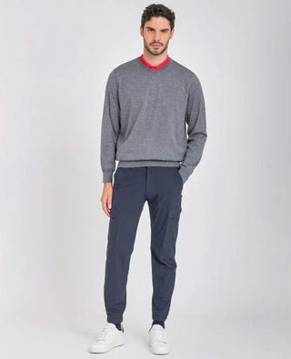 Paul & Shark - Col V Summer Wool - LE CAPITAINE D'A BORD