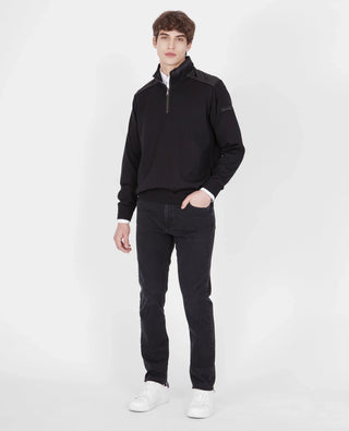 Paul & Shark - Col zip de laine avec appliqués de nylon - LE CAPITAINE D'A BORD