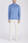 Paul & Shark - Col zip de laine Shetland Eco-Wool - LE CAPITAINE D'A BORD