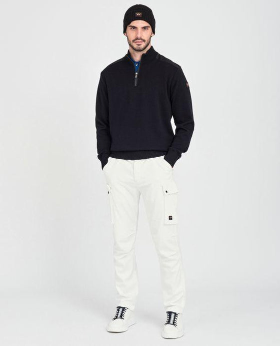 Paul & Shark - Col zip de laine Yachting (plusieurs couleurs disponibles) - LE CAPITAINE D'A BORD
