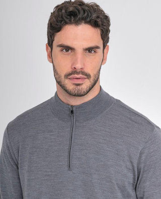 Paul & Shark - Col Zip Summer Wool - LE CAPITAINE D'A BORD