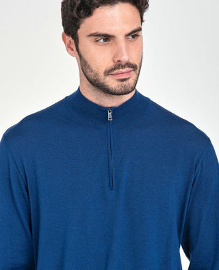 Paul & Shark - Col Zip Summer Wool - LE CAPITAINE D'A BORD