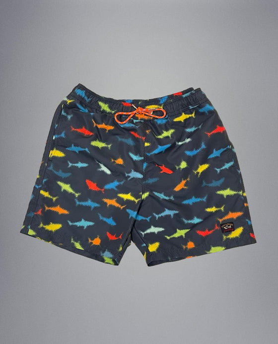 Paul & Shark - Maillot de bain avec imprimé requins - LE CAPITAINE D'A BORD
