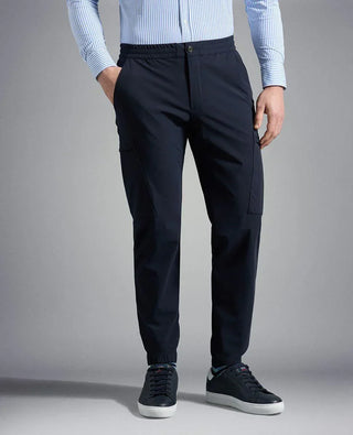 Paul & Shark - Pantalon cargo de nylon extensible Econyl® - LE CAPITAINE D'A BORD