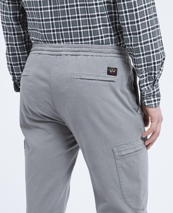 Paul & Shark - Pantalon cargo de tencel extensible - LE CAPITAINE D'A BORD