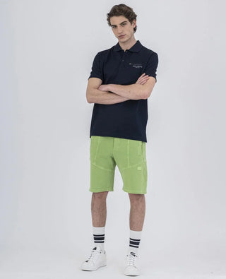 Paul & Shark - Polo manches courtes coton piqué avec poche zip - LE CAPITAINE D'A BORD