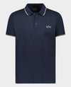 Paul & Shark - Polo uni manches courtes requin fluo - LE CAPITAINE D'A BORD