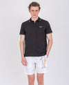 Paul & Shark - Polo uni manches courtes requin fluo - LE CAPITAINE D'A BORD