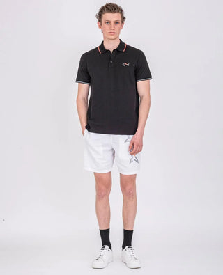 Paul & Shark - Polo uni manches courtes requin fluo - LE CAPITAINE D'A BORD