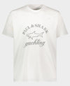 Paul & Shark - T-shirt Logo Paul & Shark Réfléchissant (plusieurs couleurs disponibles) - LE CAPITAINE D'A BORD