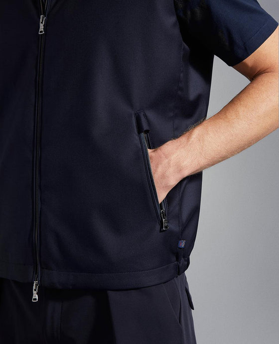 Paul & Shark - Veste sans manches Loro Piana Storm System™ - LE CAPITAINE D'A BORD
