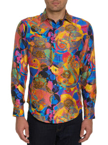  Robert Graham - Chemise de soie Le Clique Édition Limitée - LE CAPITAINE D'A BORD