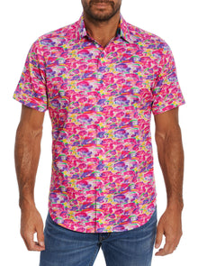  Robert Graham - Chemise manches courtes FISHY BUSINESS - LE CAPITAINE D'A BORD
