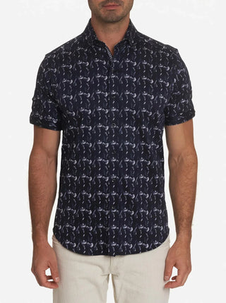 Robert Graham - Chemise manches courtes Tucker - LE CAPITAINE D'A BORD