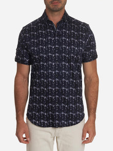  Robert Graham - Chemise manches courtes Tucker - LE CAPITAINE D'A BORD