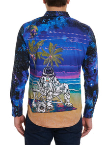  Robert Graham - Chemise Spacecation - LE CAPITAINE D'A BORD