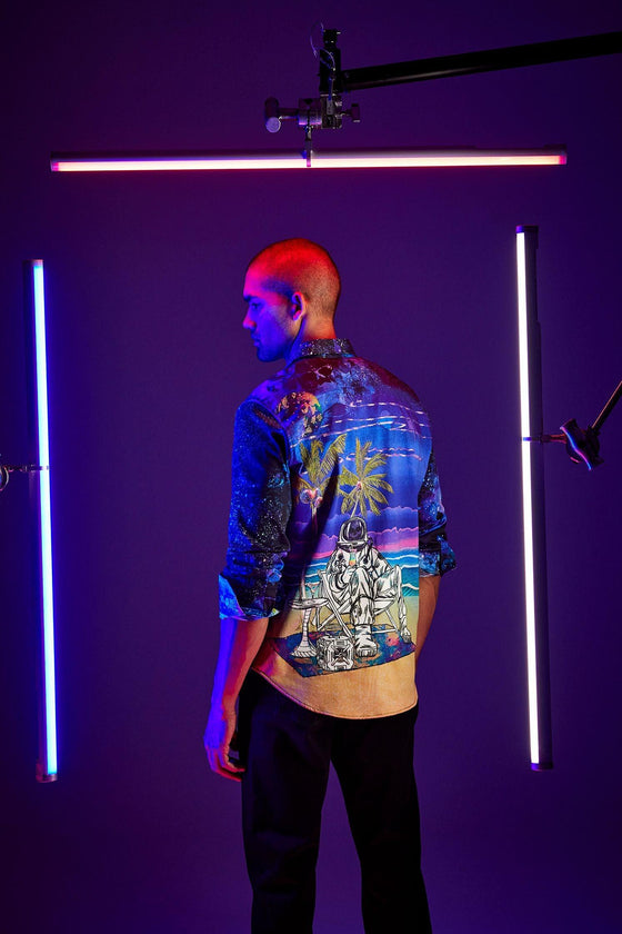 Robert Graham - Chemise Spacecation - LE CAPITAINE D'A BORD