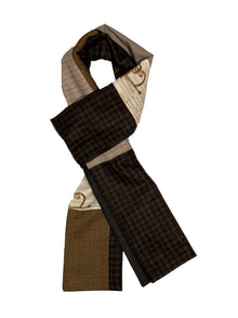  Swell Fellow - Foulard Patchwork - Brun - LE CAPITAINE D'A BORD
